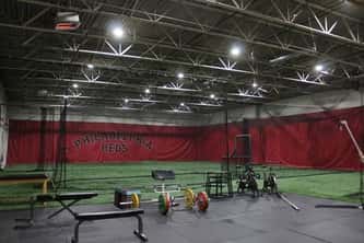 Philadelphia Reds training field and gym for baseball training
